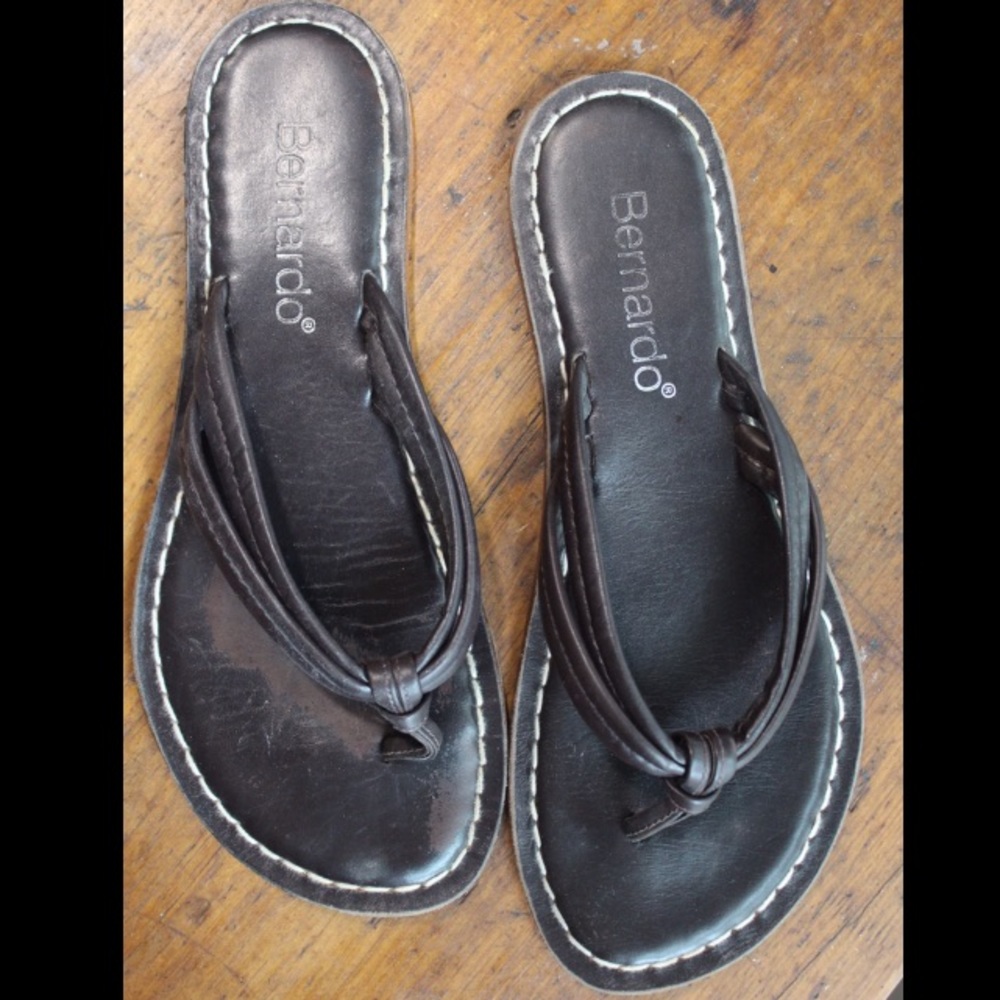 Black Bernardo Sandals